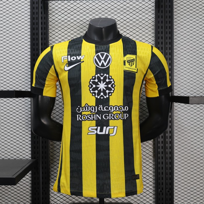 25-26 Ittihad Home Player Version Soccer Jersey