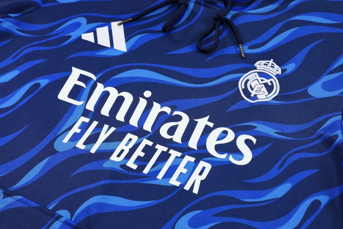 25-26 RMA Blue Camouflage Hoodie Tracksuit (卫衣套装)