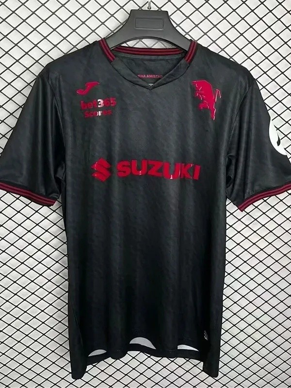 25-26 Torino Black Special Edition Fans Soccer Jersey