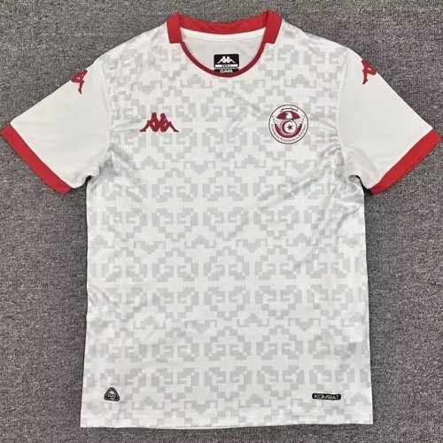 26-27 Tunisia Away Fans Soccer Jersey