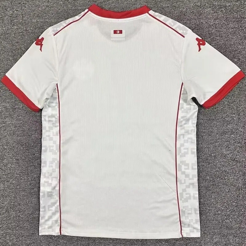 26-27 Tunisia Away Fans Soccer Jersey