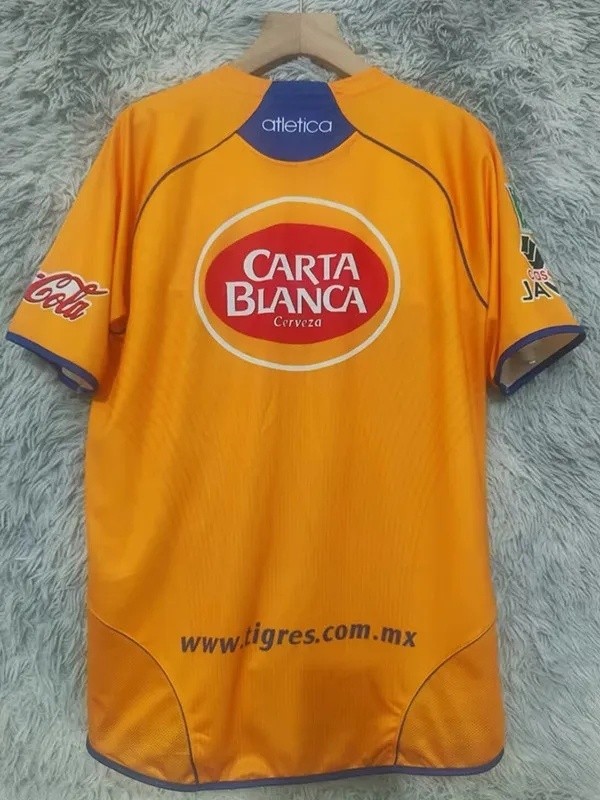 2005-2006 Tigres UANL Home Retro Soccer Jersey