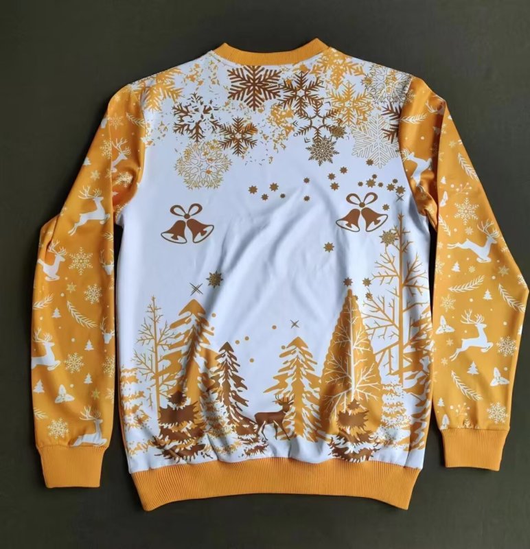 25-26 Tigres UANL Yellow Christmas Sweatshirt