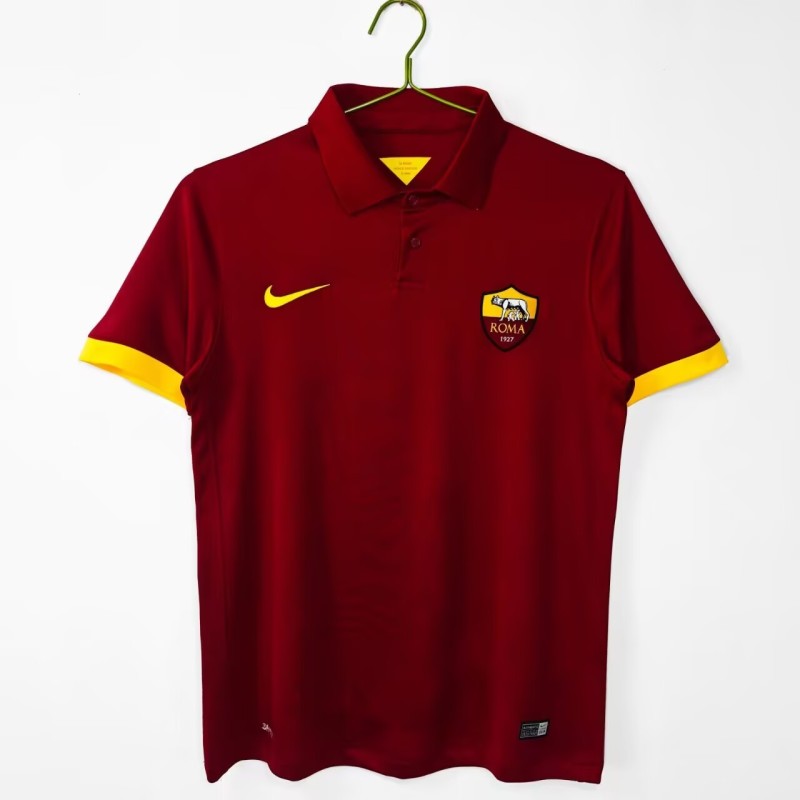 2014-2015 Roma Home Retro Soccer Jersey