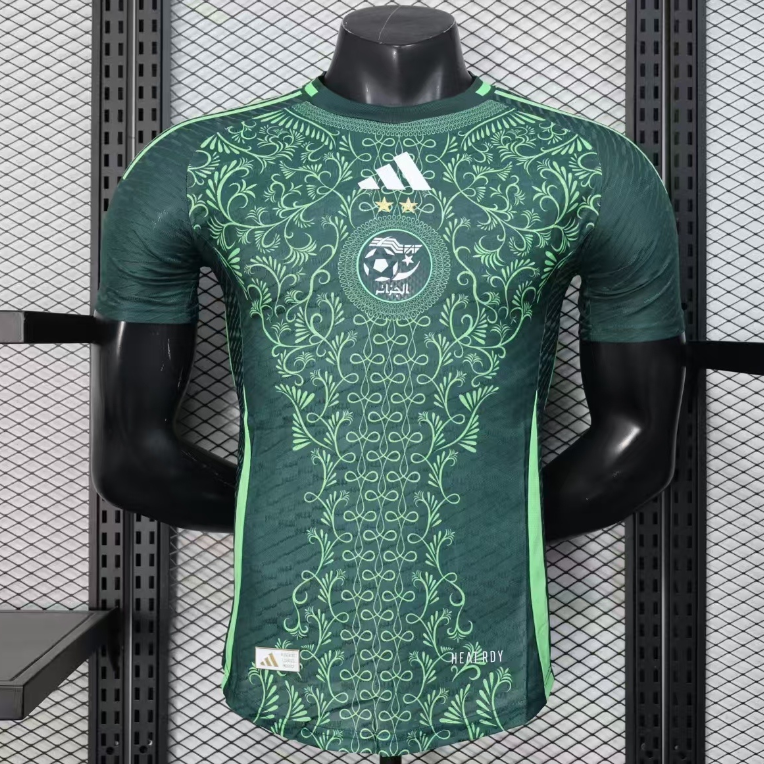 25-26 Algeria Green Special Edition Player Version Soccer Jersey