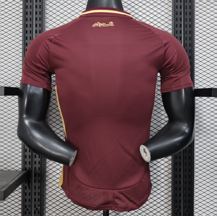 25-26 Algeria Red Special Edition Player Version Soccer Jersey