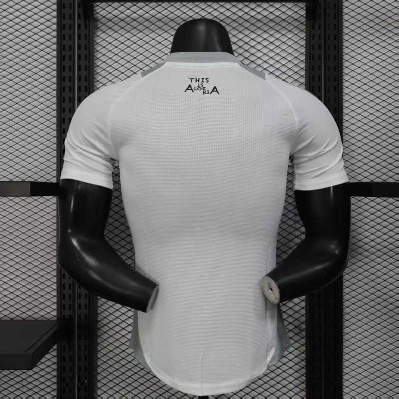 25-26 Algeria White Special Edition Player Version Soccer Jersey