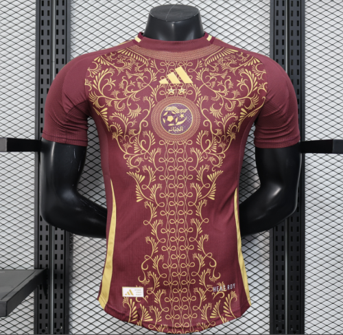 25-26 Algeria Red Special Edition Player Version Soccer Jersey