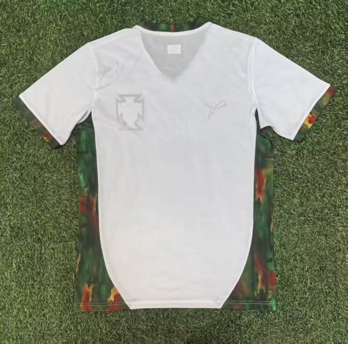 25-26 Portugal White Special Edition Fans Training Shirts