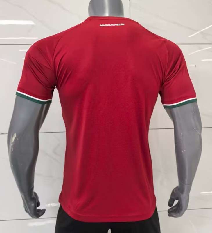 26-27 Hungary Home Player Version Soccer Jersey