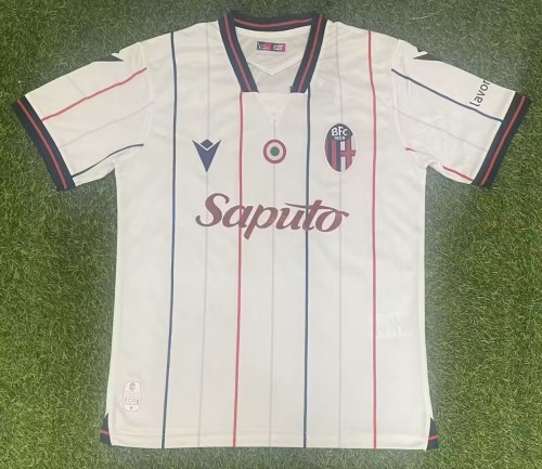 25-26 Bologna Away Fans Soccer Jersey