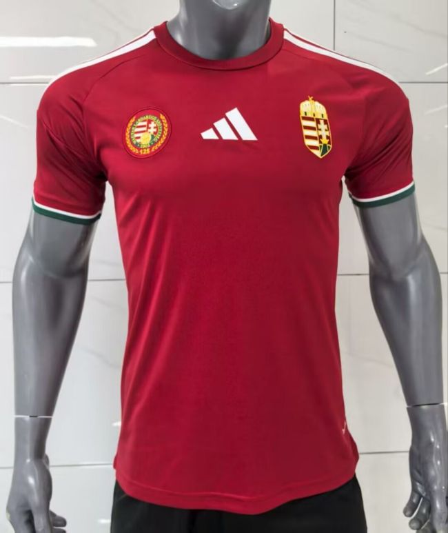 26-27 Hungary Home Player Version Soccer Jersey