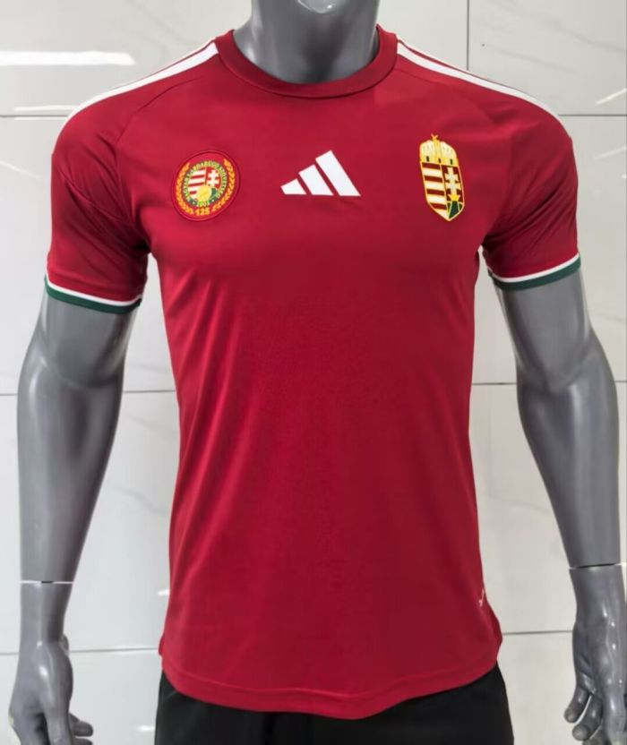 26-27 Hungary Home Player Version Soccer Jersey