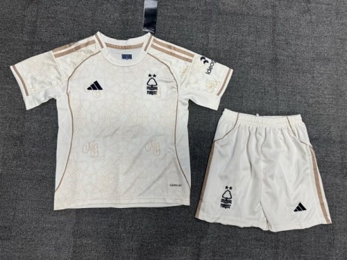 25-26 Nottingham Forest Away Kids Soccer Jersey