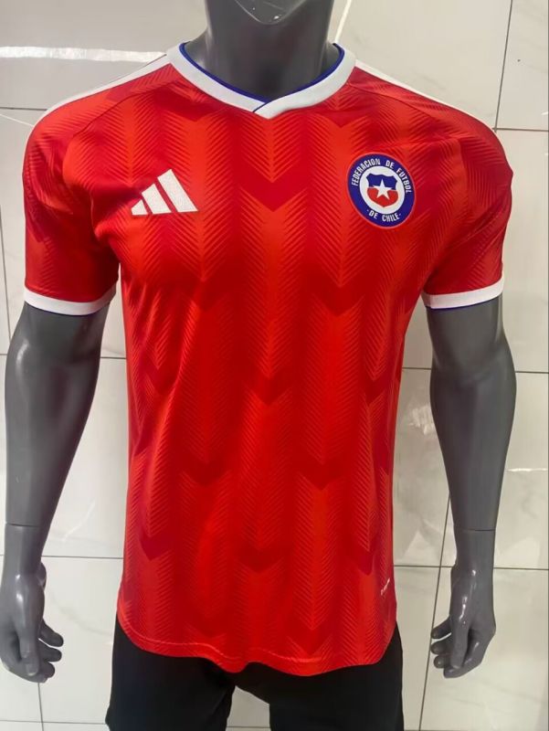 26-27 Chile Home Player Veriosn Soccer Jersey