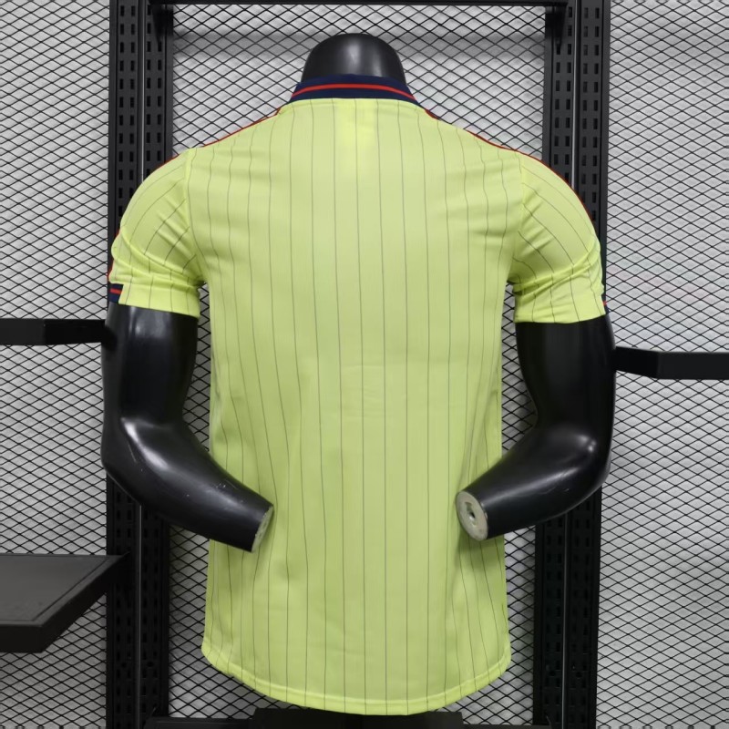 25-26 Club America Yellow Casual Edition Player Version Training shirts