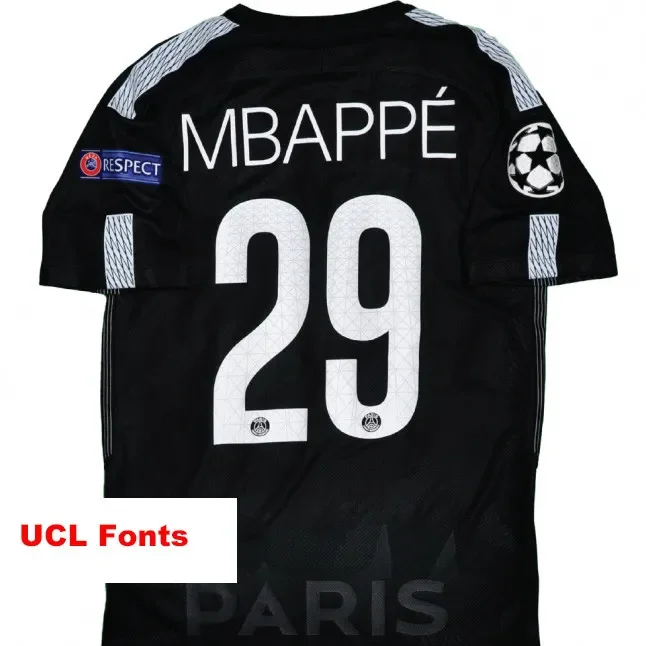 2017-2018 PSG Third away Long Sleeve Retro Soccer Jersey (长袖)