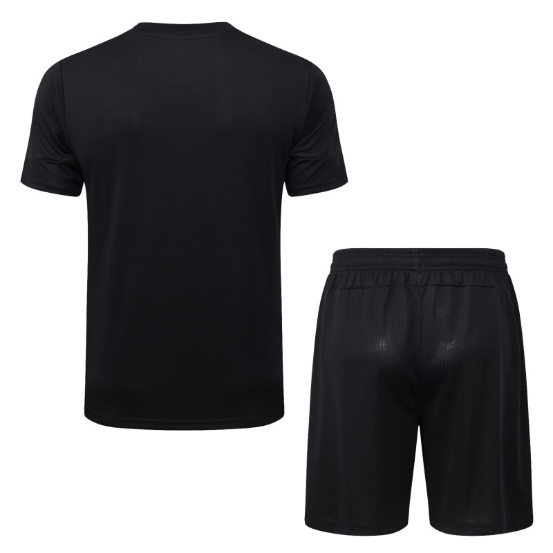 25-26 Man City Black Training Short Suit