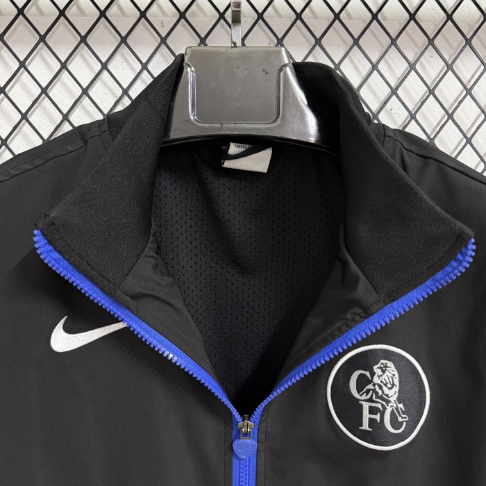 25-26 CHE Black&Blue Windbreaker
