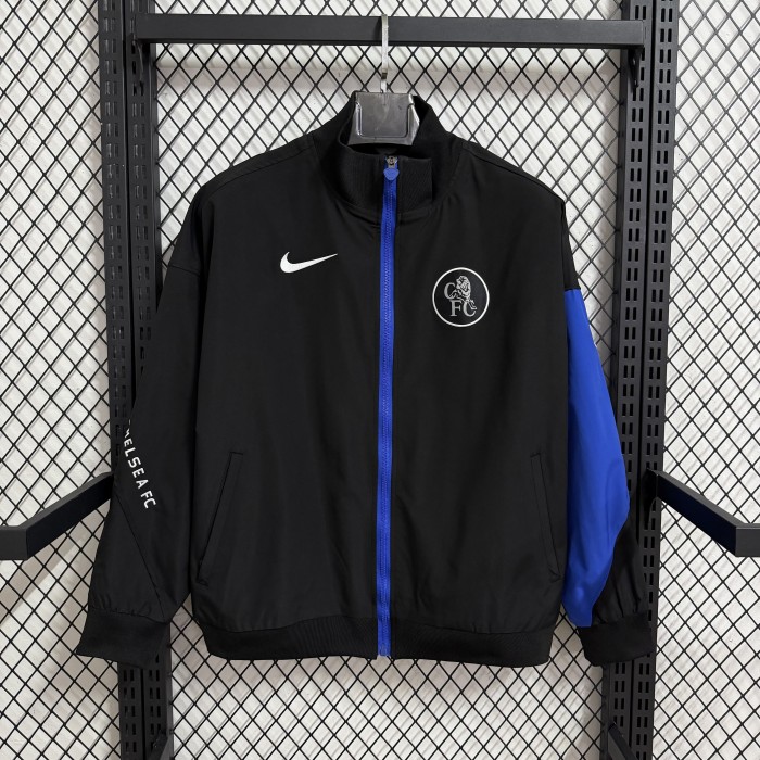 25-26 CHE Black&Blue Windbreaker