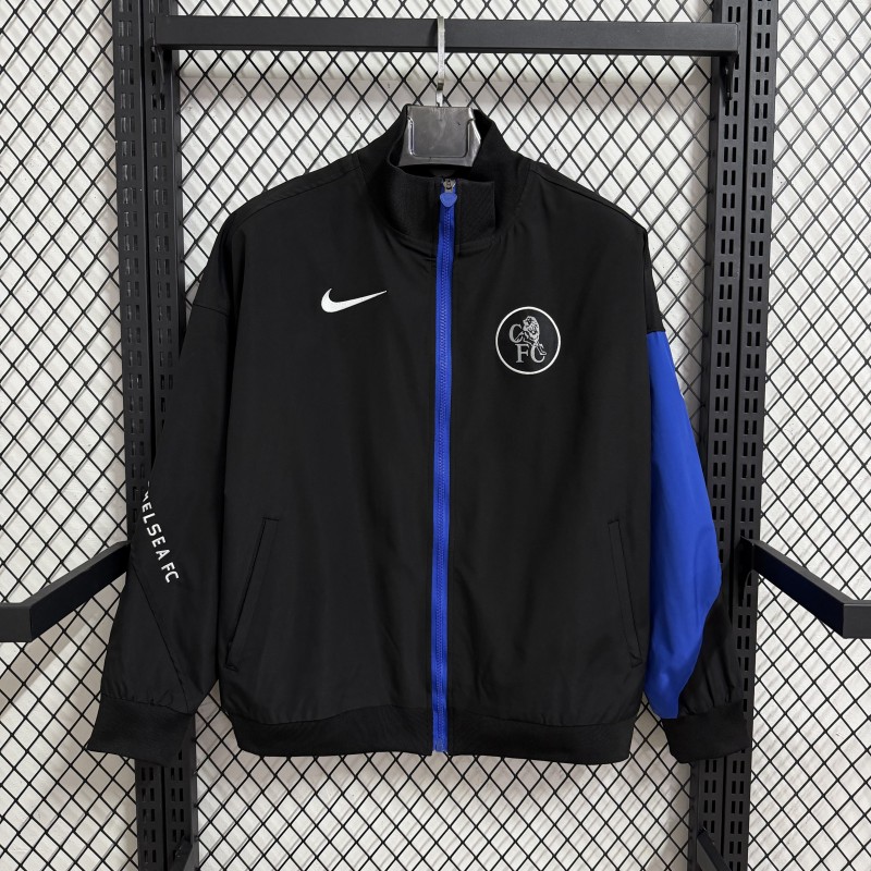 25-26 CHE Black&Blue Windbreaker