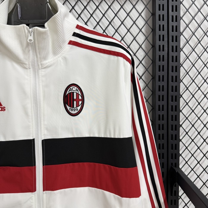 25-26 ACM White Retro Windbreaker