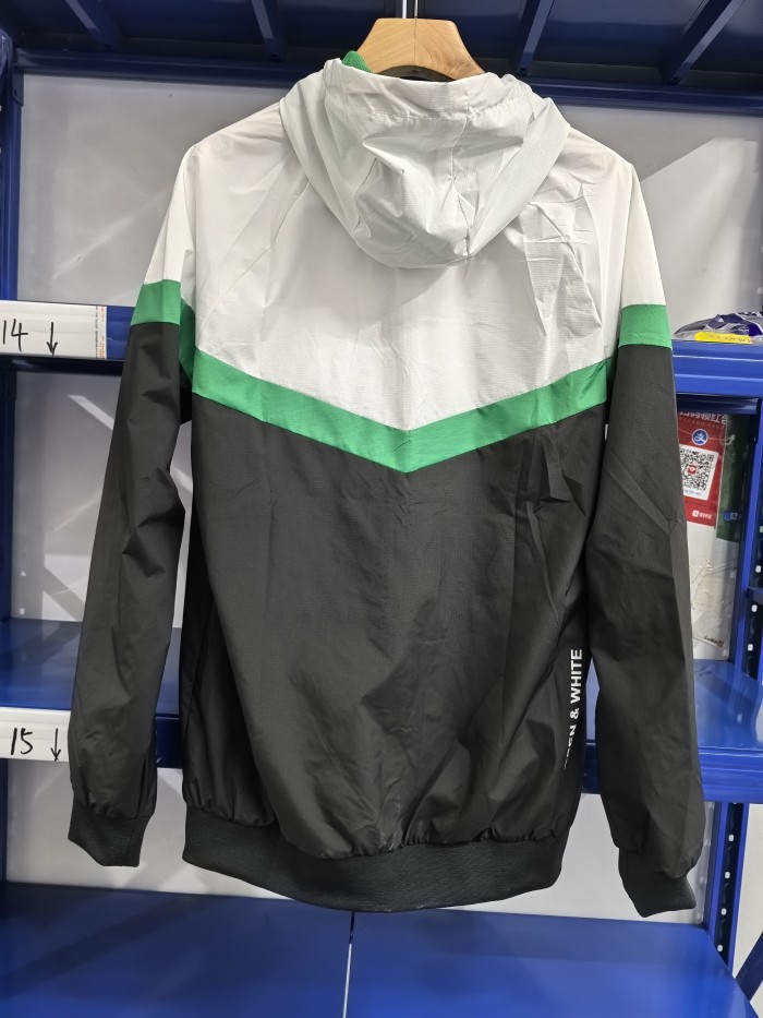 25-26 Real Betis Black&White Windbreaker