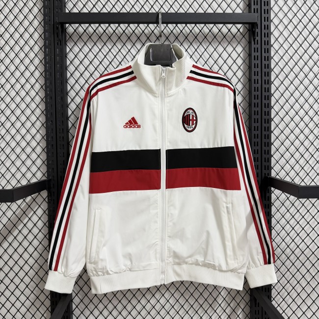 25-26 ACM White Retro Windbreaker