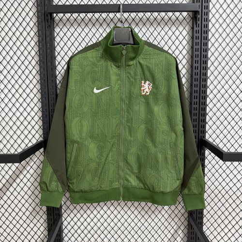 25-26 CHE Army Green Windbreaker