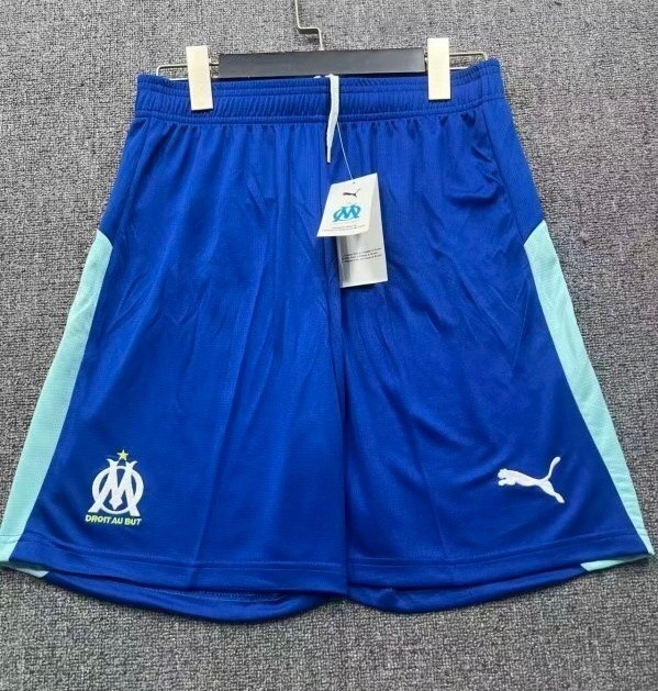 25-26 Marseille Third Away Blue Shorts Pants