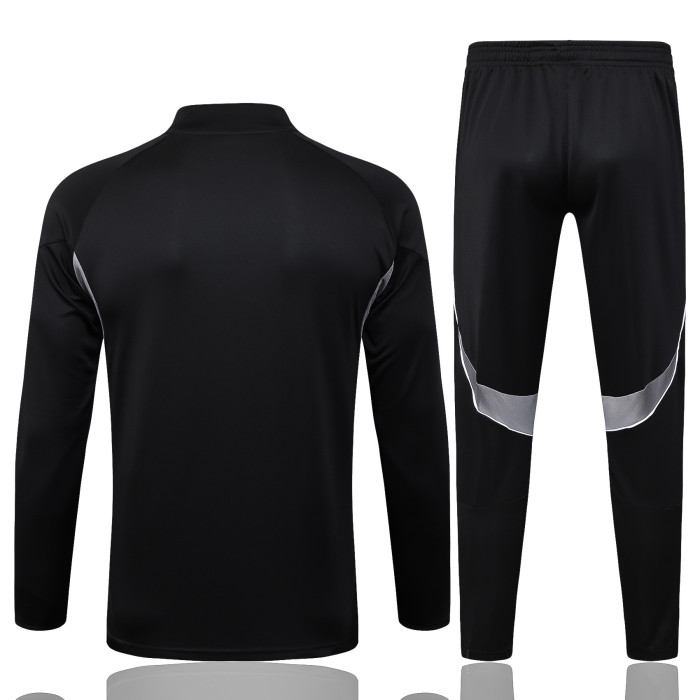 25-26 Argentina Black Half Pull Tracksuit (半拉链)