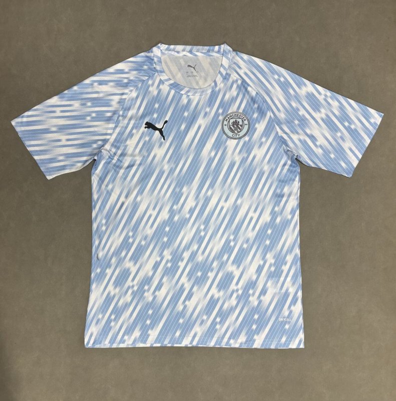 25-26 Man City Light Blue Training shirts