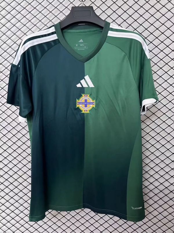 26-27 Northern Ireland Home Fans Soccer Jersey
