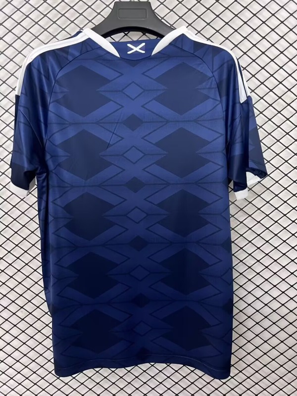 26-27 Scotland Home Fans Soccer Jersey
