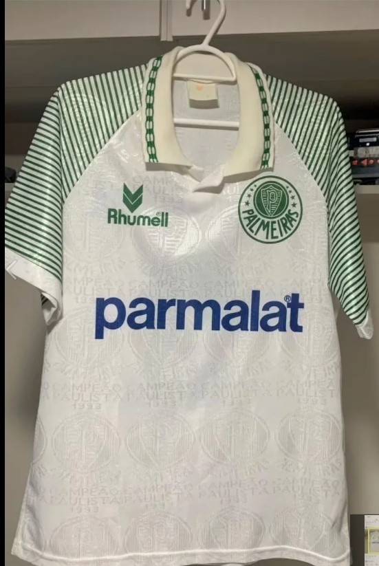1993-1994 Palmeiras Away Retro Soccer Jersey