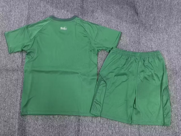 25-26 Al-Ahli Saudi Home Kids Soccer Jersey