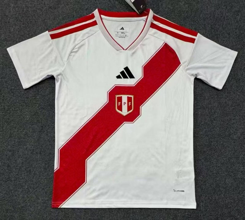 26-27 Peru Home Fans Soccer Jersey