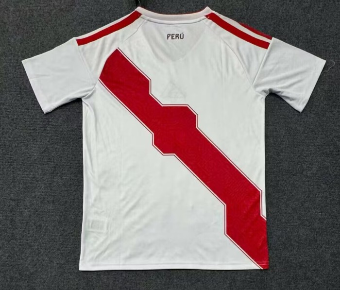 26-27 Peru Home Fans Soccer Jersey