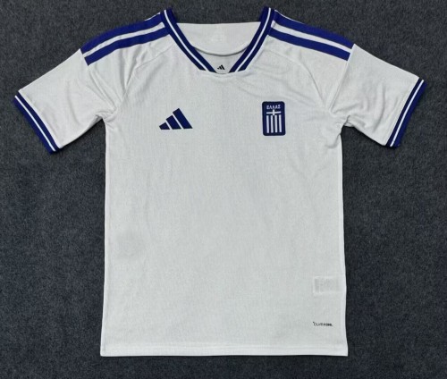 25-26 Greece Home Fans Soccer Jersey