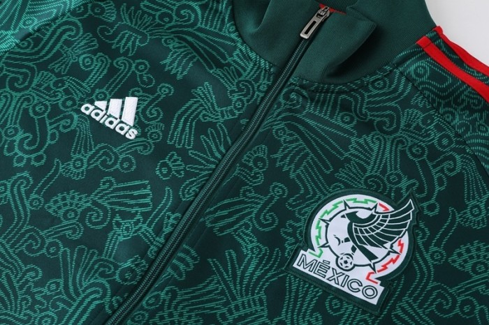 25-26 Mexico Dark Green Jacket Tracksuit