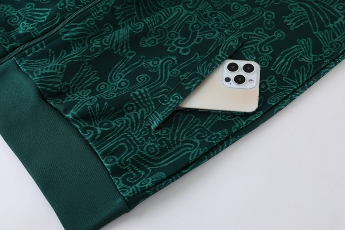 25-26 Mexico Dark Green Jacket Tracksuit