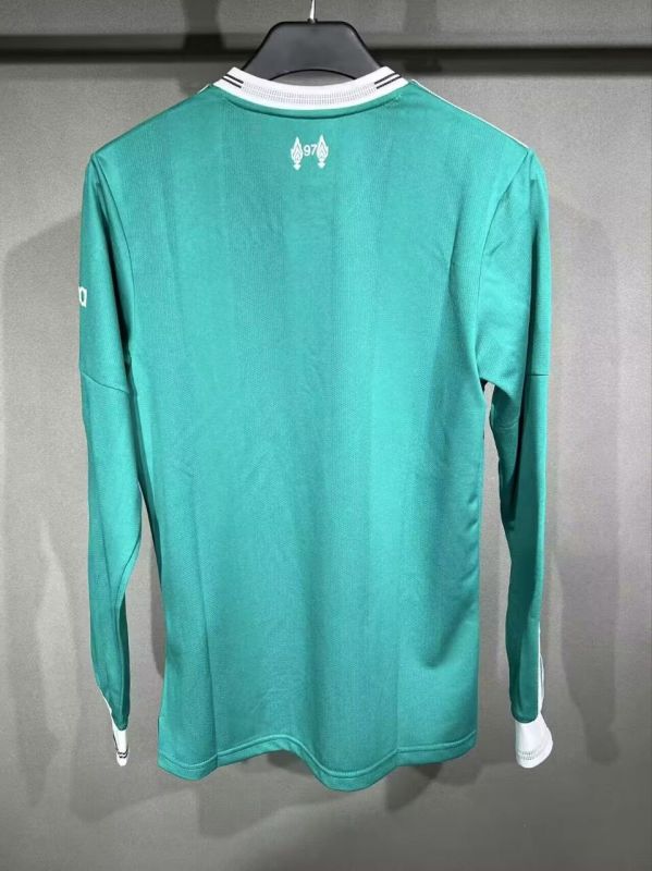25-26 LIV Second Away Fans Long Sleeves Soccer Jersey