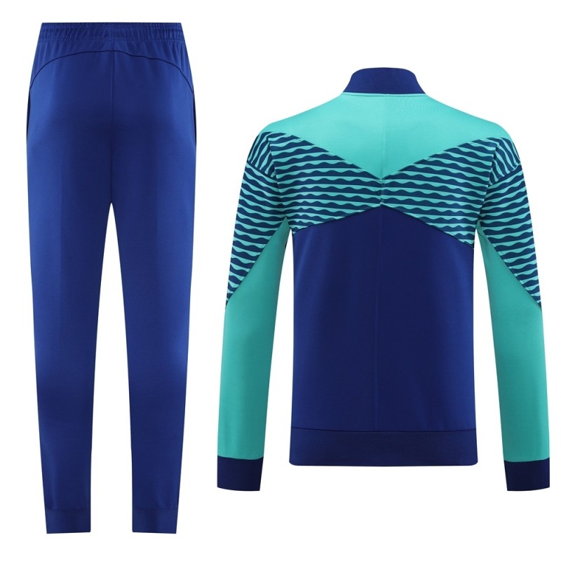 25-26 Brazil Blue Jacket Tracksuit