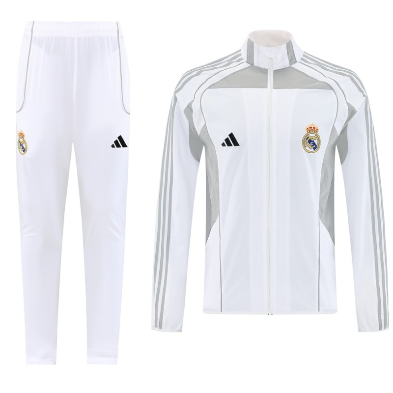 25-26 RMA White Windbreaker Tracksuit