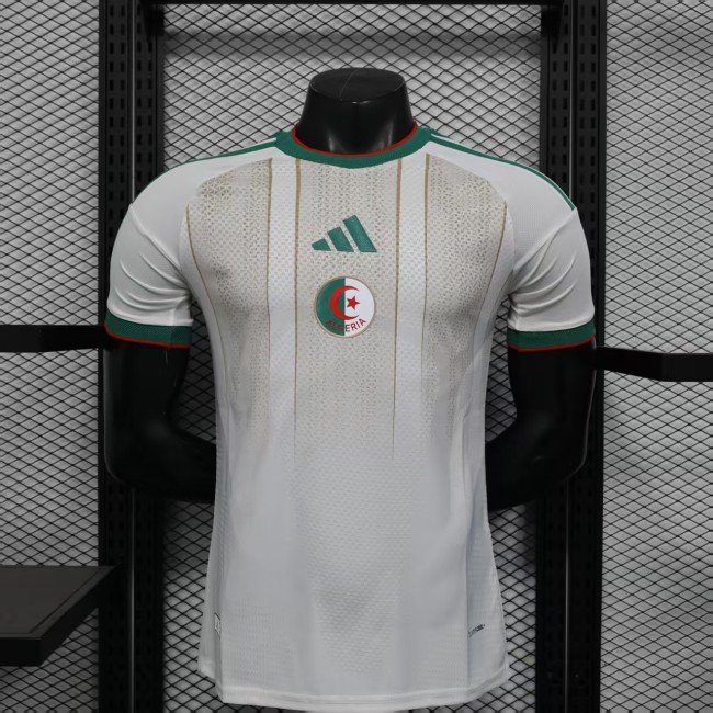 26-27 Algeria Home Player Version Soccer Jersey