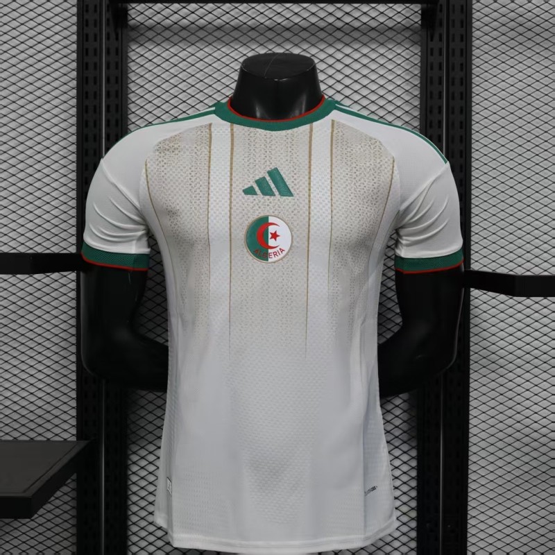 26-27 Algeria Home Player Version Soccer Jersey