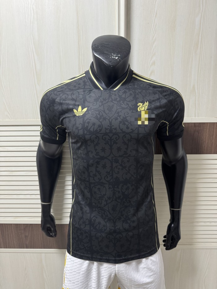 25-26 LIV Black Special Edition Player Version Training Shirts *复古风