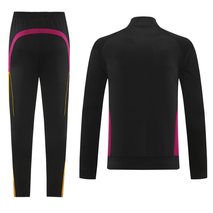 25-26 Roma Black Jacket Tracksuit