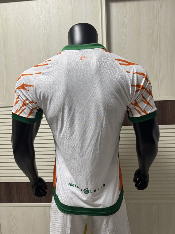 25-26 Ivory Coast White Player Version Soccer Jersey