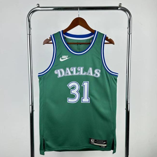 25-26 Dallas Mavericks THOMPSON #31 Green Top Quality NBA Jersey